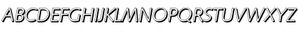 RogerBeckerShadow-Light Italic Font
