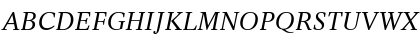 Rotation LT Roman Italic Font