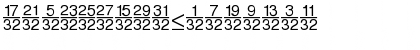SansFractionsVertical Plain Font SansFractionsVertical Plain Font