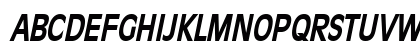 Antiqua 101 Condensed BoldItalic