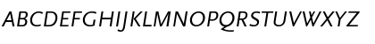 Scala Sans Regular Italic Font