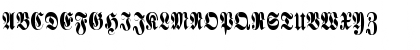Schmalfette Fraktur Regular Font Schmalfette Fraktur Regular Font