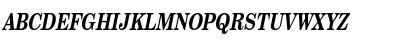 SentryCond Bold Italic Font