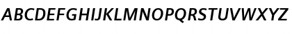 Siemens Sans Bold Italic Font