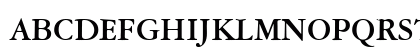 H_American Garamond BT Bold