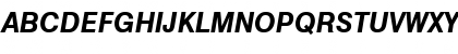 SL Swiss Bold Italic Font