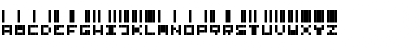 SmallBars Regular Font SmallBars Regular Font
