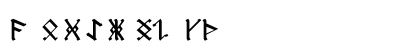 Icelandic Runes Normal
