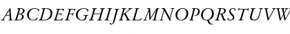 StempelGaramondOldstyleFigures RomanItalic Font