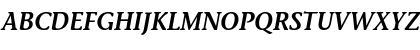 StoneInfITC Italic Font