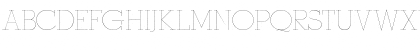 Stymie Hairline Regular Font