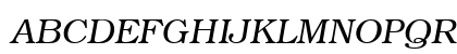 Bookman CE Light Italic