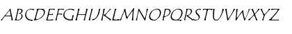 Tempus Sans ITC Italic Font
