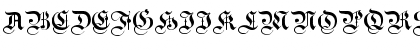 Teutonic No1 DemiBold Font