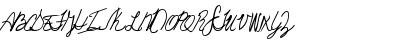 Theresa Cursive Hand Regular Font Theresa Cursive Hand Regular Font