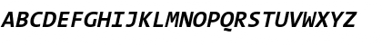 TheSans Mono Bold Italic Font