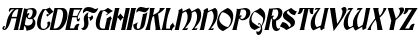 ThorntonCondensed Italic Font