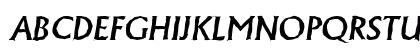 JacobBeckerAntique-Medium Italic