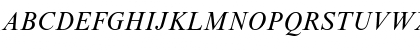 Times New Roman Greek Inclined Font