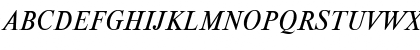 TimesDL Italic Font TimesDL Italic Font