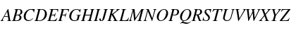 TimesOldStyleFigures RomanItalic Font