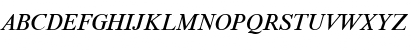 Tms Italic Font