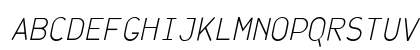 JetJaneMonoThin Italic