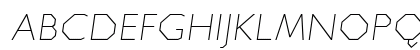Jillican ExtraLight Italic