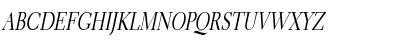 TrannCondensed Italic Font
