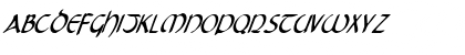Tristram Condensed Italic Condensed Italic Font