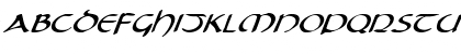 Tristram Expanded Italic Expanded Italic Font