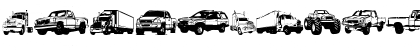 Trucks for Judy *S* Regular Font Trucks for Judy *S* Regular Font