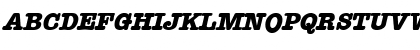 Typewriter Bold-Oblique Font Typewriter Bold-Oblique Font