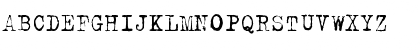 Typical Writer Regular Font Typical Writer Regular Font