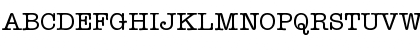 Typist Normal Font