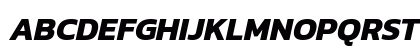 Kanit Bold Italic