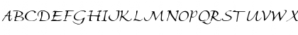 Cursive Normal Font