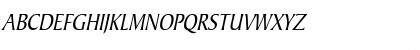 BarrettCondensed Italic Font