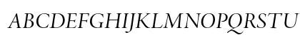 Adobe Jenson Pro Italic Display Adobe Jenson Pro Italic Display