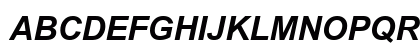 Arial Bold Italic Arial Bold Italic