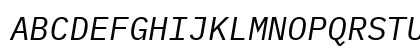 BlexMono NF Italic BlexMono NF Italic