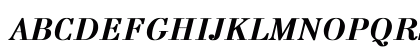 Bodoni Bold Italic Bodoni Bold Italic
