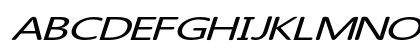 Carval Extra-expanded Italic
