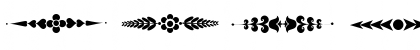 DecoDividers Regular Font DecoDividers Regular Font