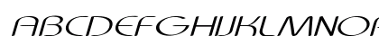 Centro Extra-expanded Italic Centro Extra-expanded Italic
