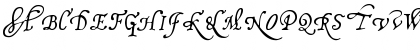 Decorative Italic Initials Regular Font