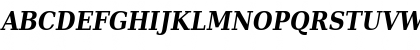 DejaVu Serif Condensed Bold Italic Font