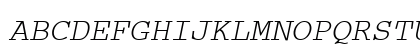 CourierCyr Italic