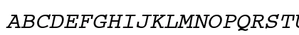 CourierM Bold Italic