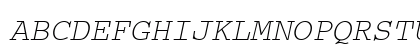 CourierMTU Italic